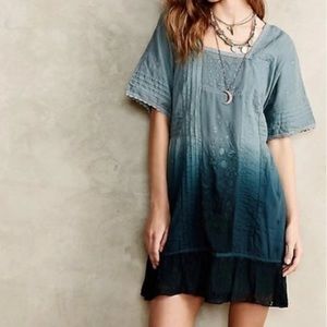 Anthro Dip Dye Dress